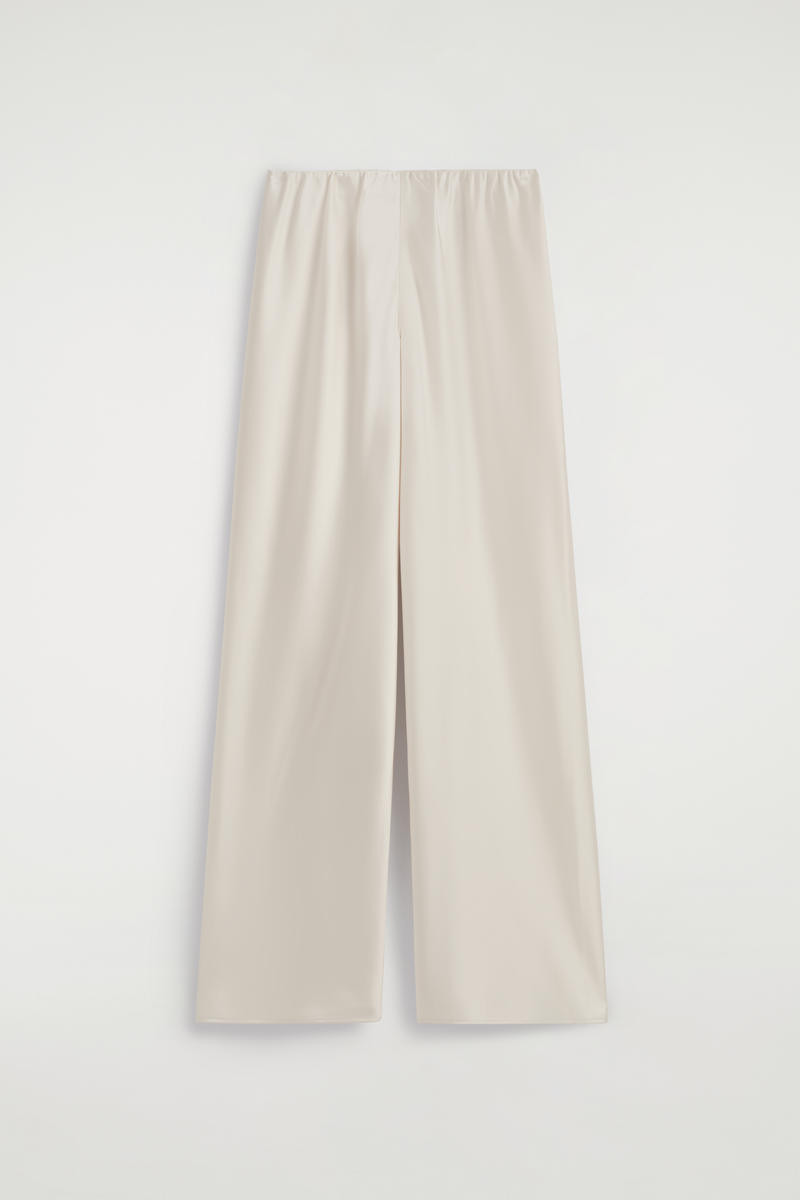 Satin Wide-Leg Trousers | COS UK