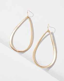 Gold Tone Hoop Earrings | Chico's
