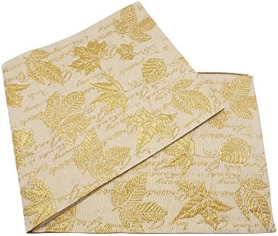 Gold Leaves Table Runner - Tapestry - 13 x 70 Inches | Amazon (US)