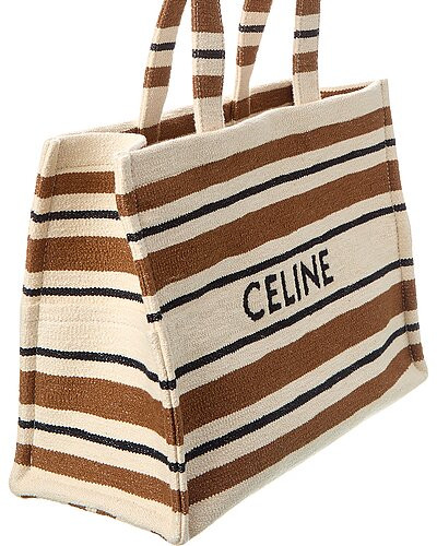 Cabas Thais Large Striped Tote | Gilt & Gilt City