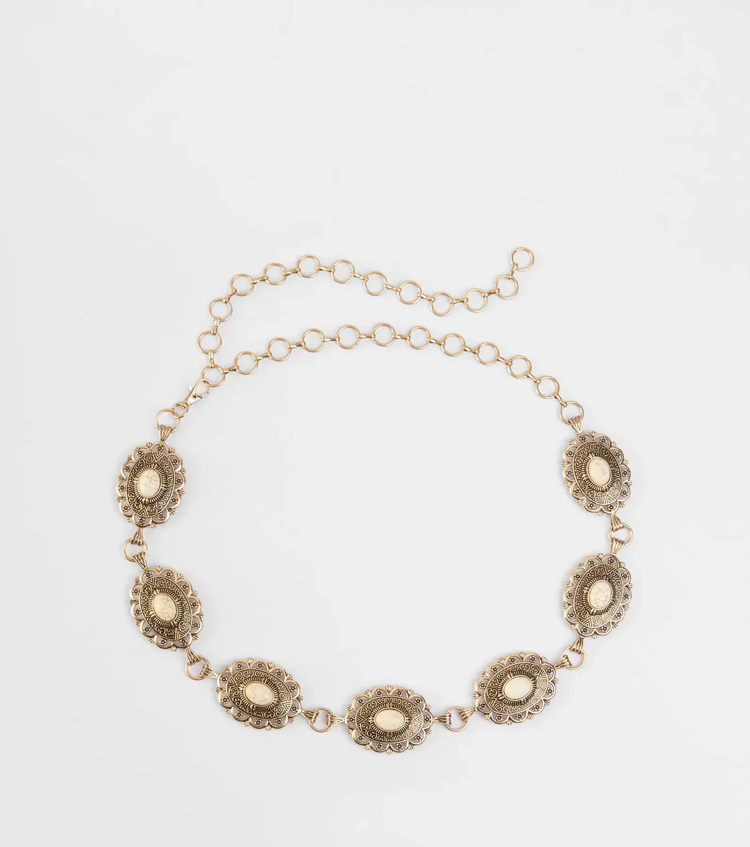 Southern Wind Statement Concho Chain Belt | Windsor Stores