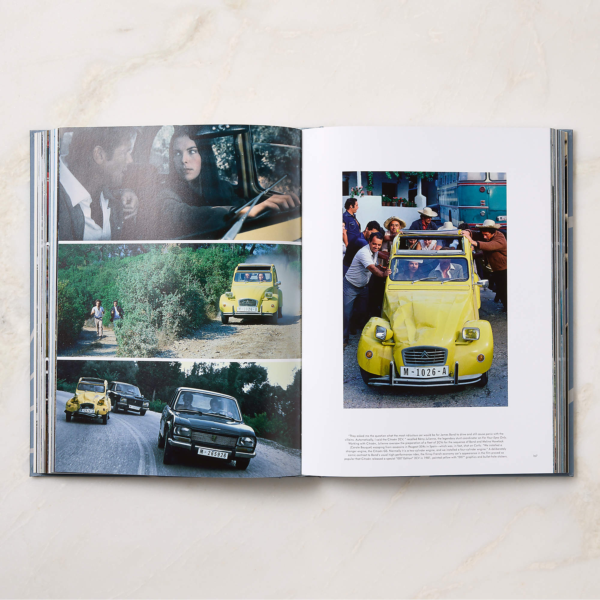 James Bond Cars' Coffee Table Book | CB2 | CB2