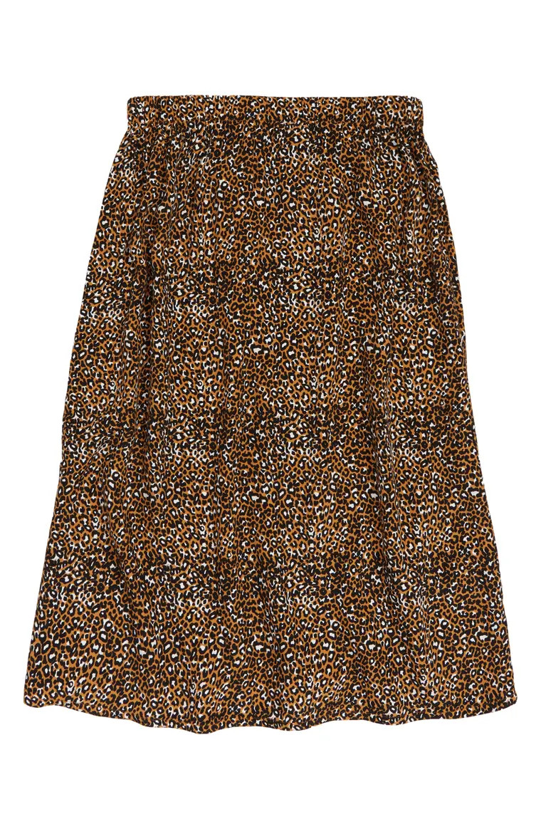 Leopard Print Midi Skirt | Nordstrom