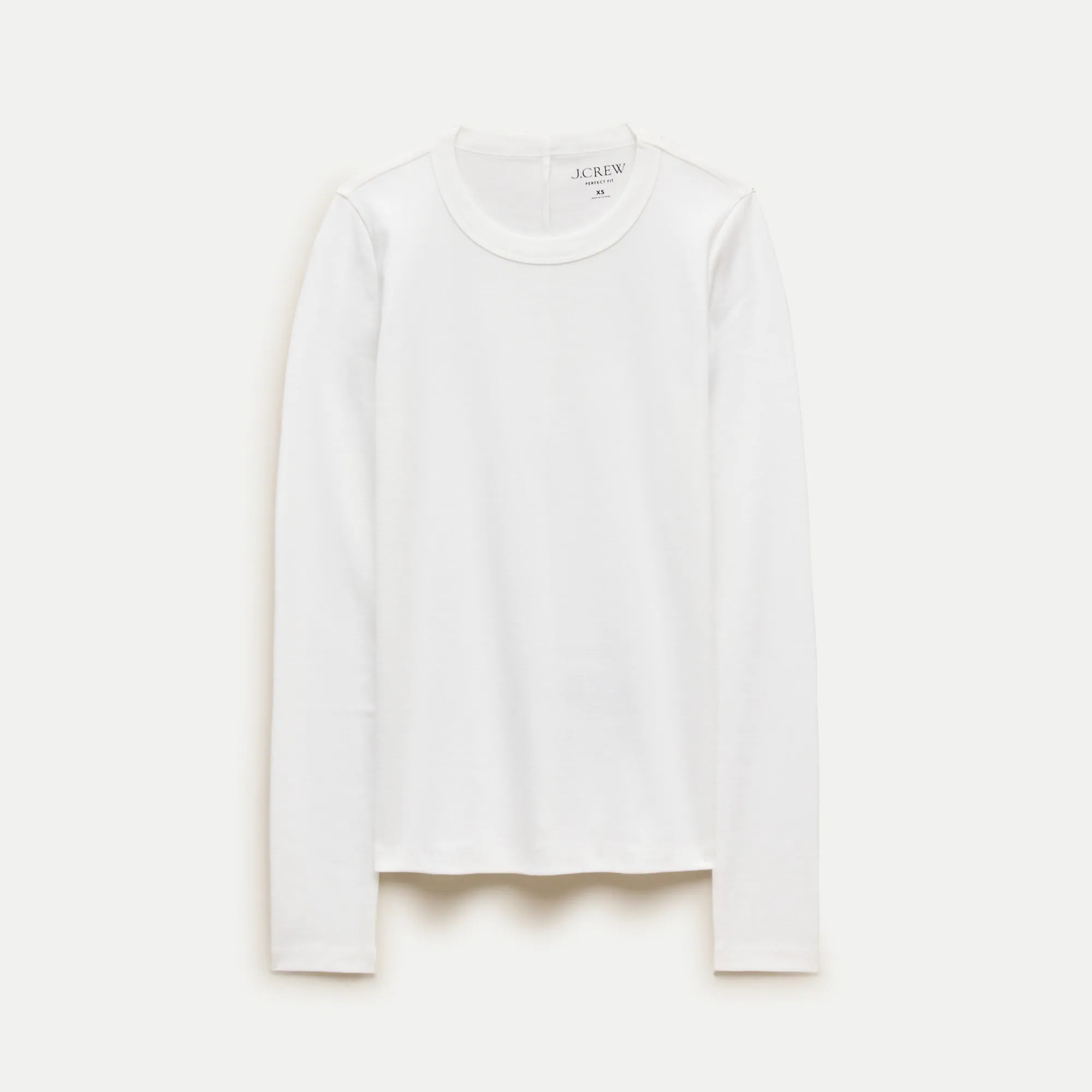 New perfect-fit long-sleeve T-shirt | J. Crew US