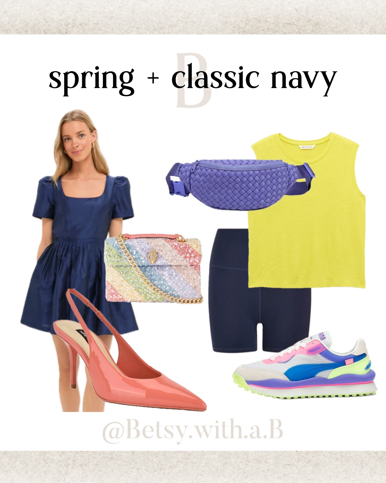 SPRINGS: promise me you’ll never shy away from wearing classic navy ever again. It goes with every single color in your palette. 


#LTKfitnessgoals #LTKootd #LTKmomlife