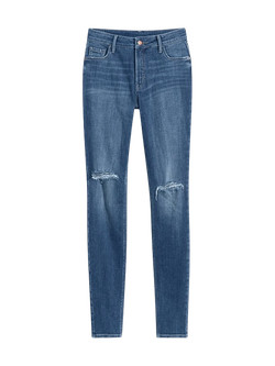High-Waisted Rockstar Super-Skinny Ripped Jeans for Women | Old Navy (US)