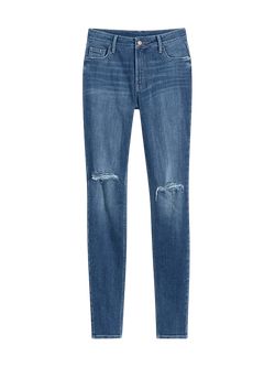 High-Waisted Rockstar Super-Skinny Ripped Jeans for Women | Old Navy (US)