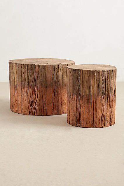 Reclaimed Wood Side Table | Anthropologie (US)