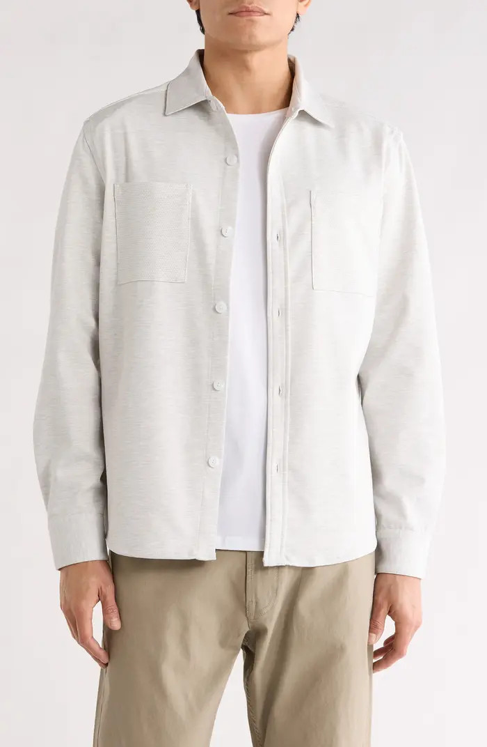 Fegan Long Sleeve Overshirt | Nordstrom Rack