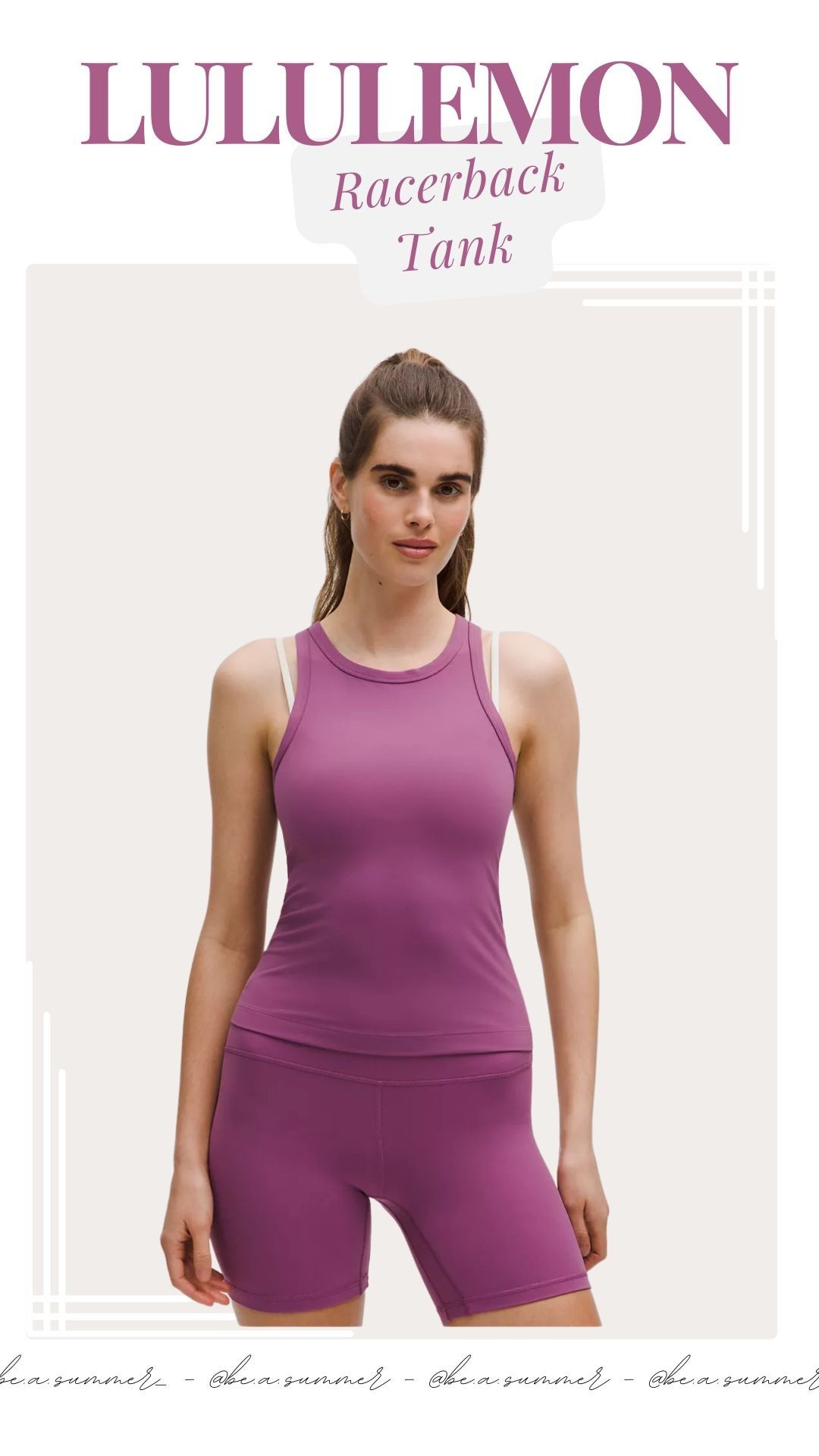 my all-time favorite Lululemon tank! ✨💓

HOC / summer / Beasummer

#LTKActive #LTKStyleTip