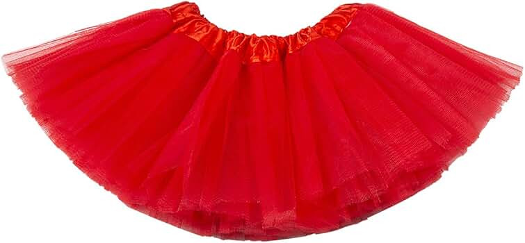Baby Tutu Skirt, Infant Tutus, 5 Layers Tulle Dress Up for Baby Girls & Toddlers | Amazon (US)