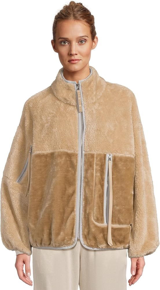 UGG Women's Marlene Sherpa Jacket II Coat | Amazon (US)