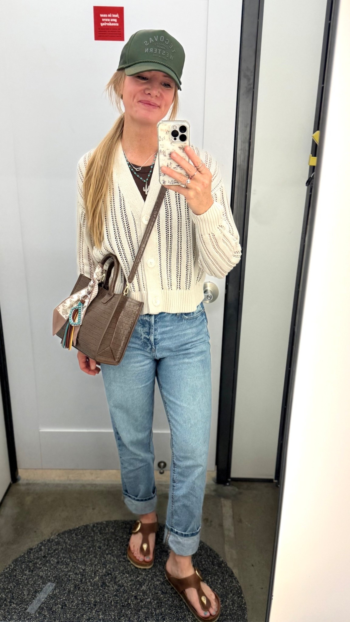 #ootd 

Size reference 5’ 9” 140 lbs

Open knit cardigan - large

Brown tank - medium

Straight leg jeans - 6



Birkenstock jeans outfit. Summer jeans outfits. Outfit of the day. Target jeans. Target style. Target summer. Western summer. 

#LTKSaleAlert #LTKFindsUnder50 #LTKSummerEdit