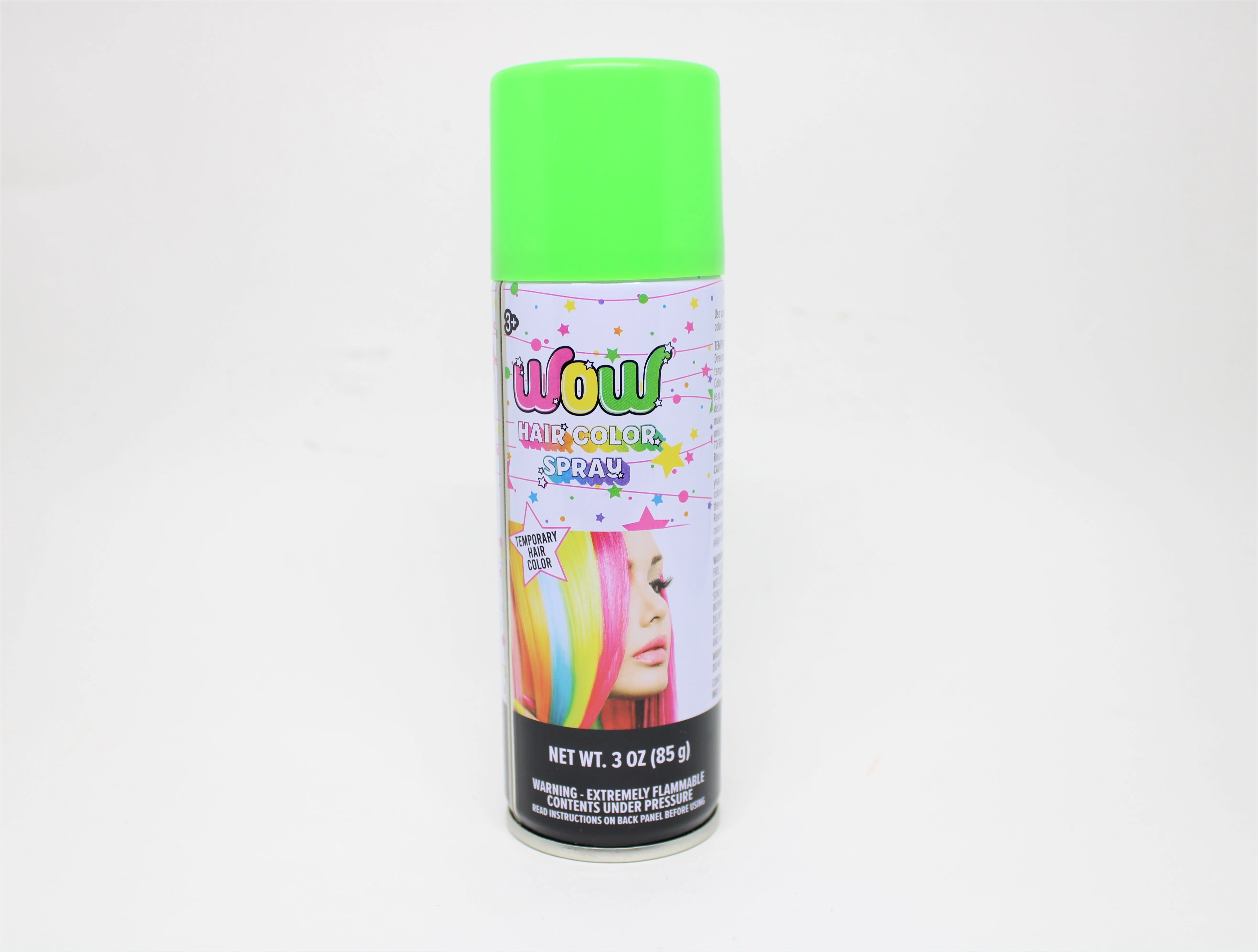 Wow Temporary Hair Color Spray, Fluorescent Green | Walmart (US)