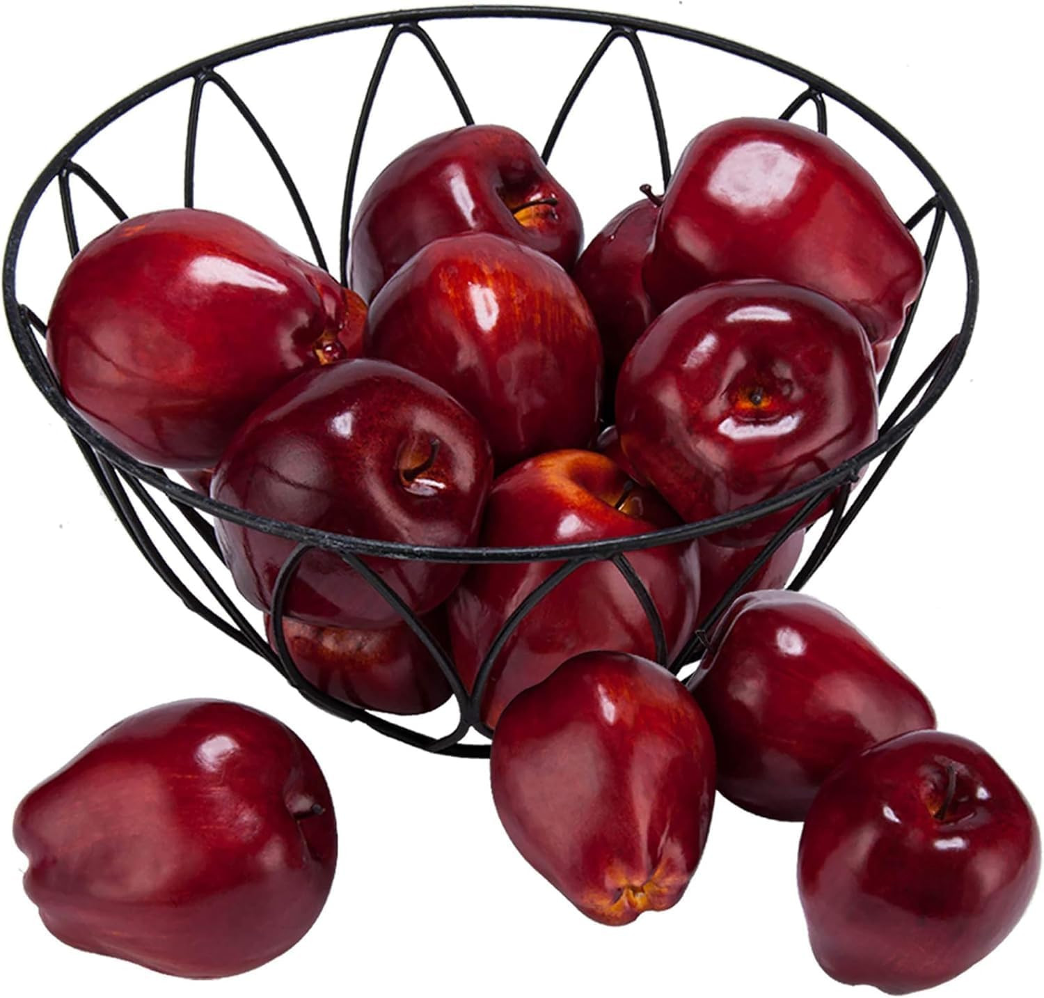 Toopify 16Pcs Fake Apples, Artificial Apples for Fruit Bowl and Fall Decor | Amazon (US)
