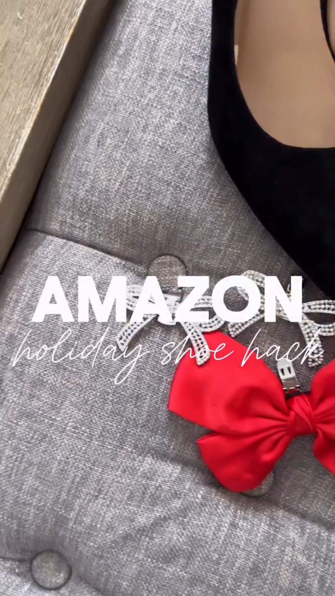 ✨C0mment SHOP and I’ll see you the links to these super cute and festive shoe clips and more! ❤️🎄

Follow @styledinasnap_ for more affordable fashion, style inspo and fashion hacks! 

#holiday #holidaystyle #holidayoutfitinspo #fashionhacks #fashionhack #amazonfind #amazonfashionfinds