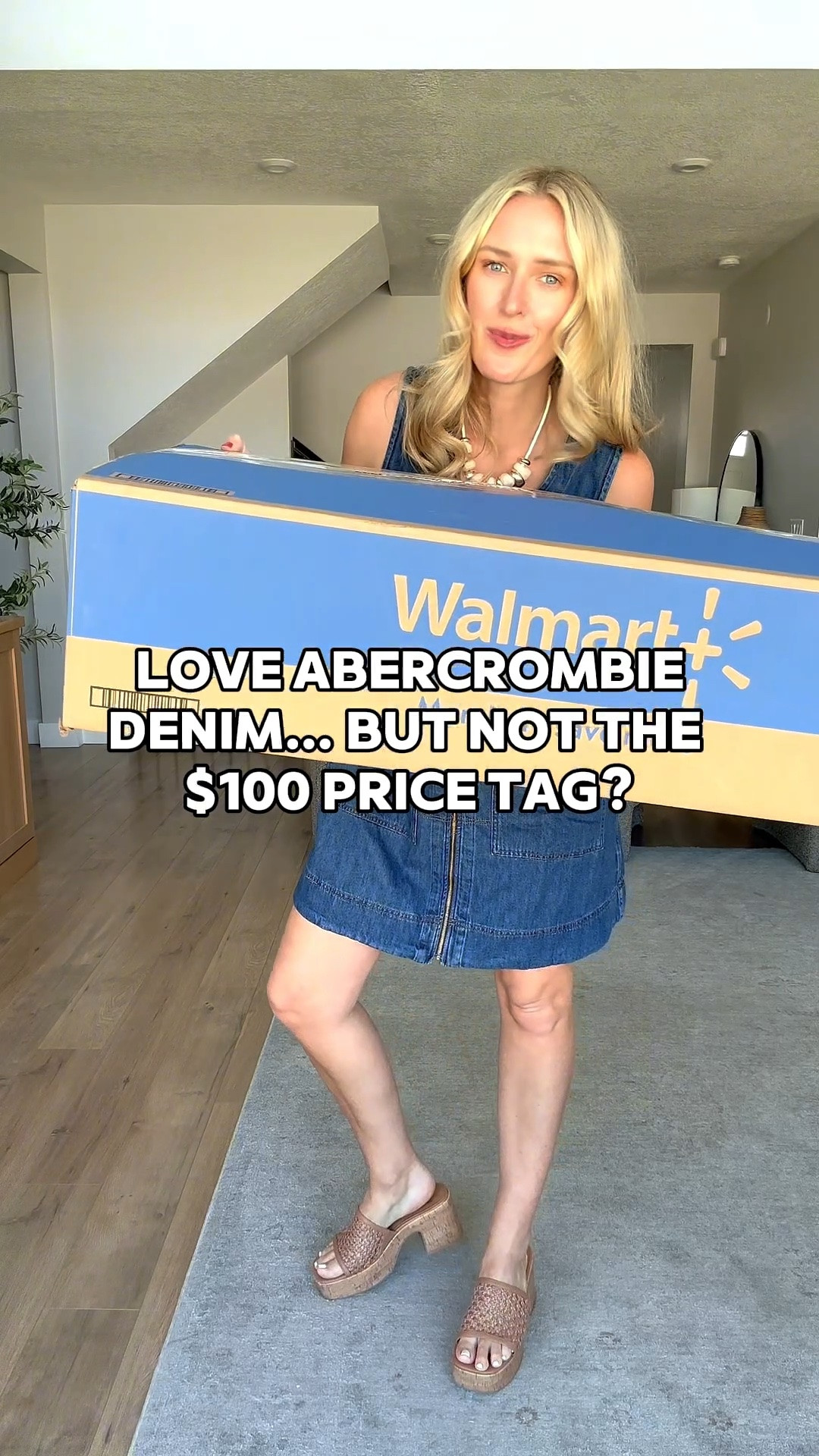 These new Walmart jeans are giving major Abercrombie 90s denim vibes 👖✨
High-rise, flattering fit, great structure, and such a good look for less. I tried them on in store and immediately ordered another wash online 🙌 Tons of washes available and they’re seriously so cute for summer styling.

#walmartfashion #walmartfinds #affordablefashion #lookforless #denimstyle #momstyle #casualstyle #everydaystyle #summerfashion #walmartcreator #jeansstyle #fashionfinds

#LTKMothersDay #LTKmomlife #LTKdayinmylife