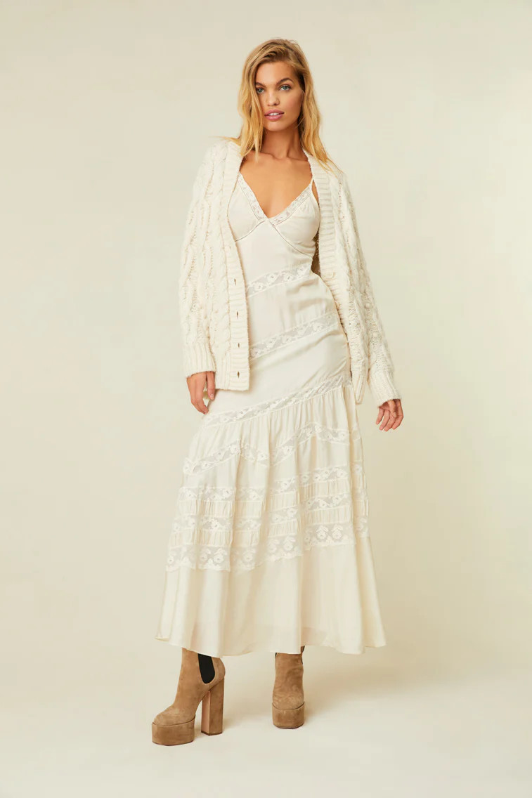 Beckett Alpaca Wool Cardigan | LOVESHACKFANCY