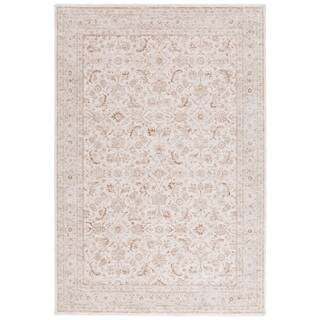 Crescent 8 ft. x 10 ft. Ivory/Beige Ornate Oriental Area Rug | The Home Depot