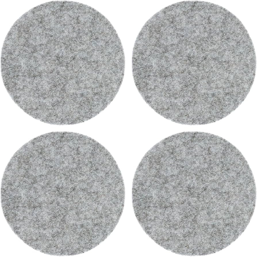 Graf Lantz Bierfilzl Round Felt Coasters - Multi-Color Set of 4-100% Merino Wool - Water-Wicking,... | Amazon (US)