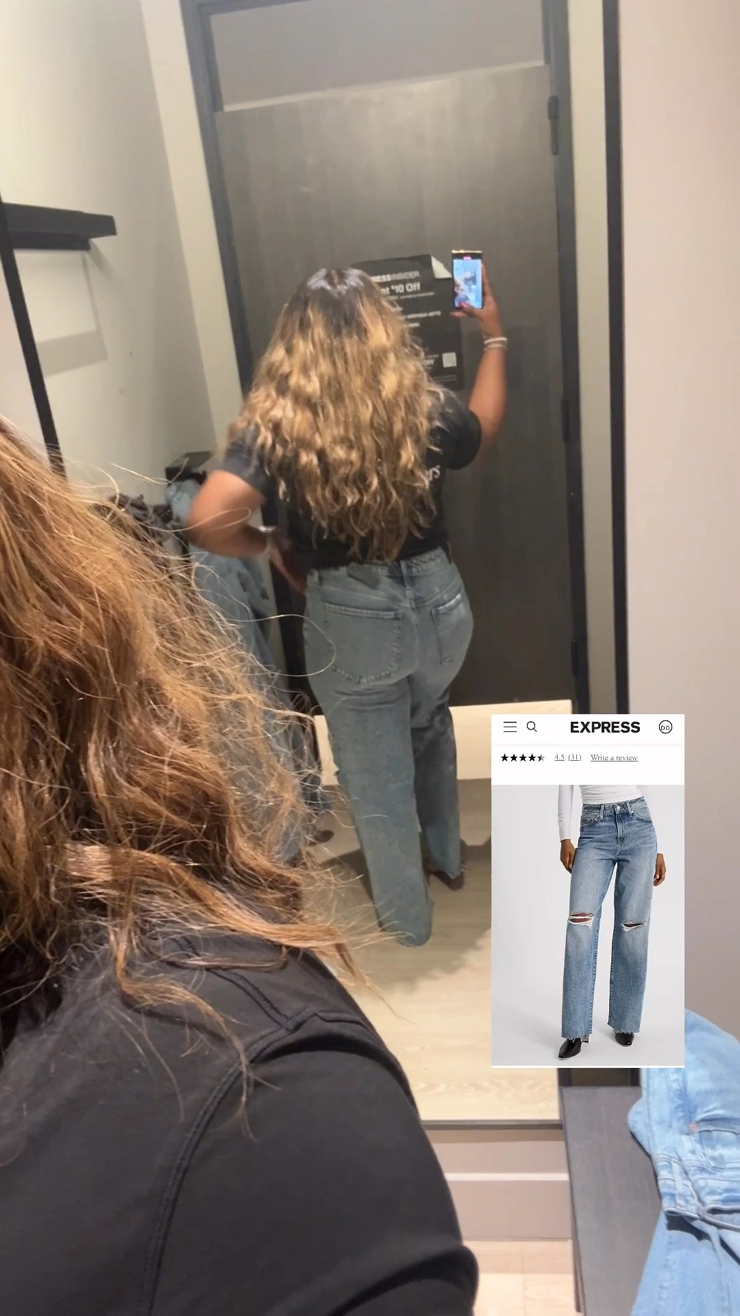 When in doubt, I reach for wide-leg denim. ✨ These medium wash ripped jeans give the perfect mix of structure and stretch, so they hug where you want and flow where you need. High-waisted for the snatch, relaxed for the vibe. A closet must-have for days you want effortless style with a little edge.

high waisted jeans, wide leg denim, medium wash ripped jeans, casual chic outfit, everyday style, express 


#LTKCon #LTKMidsize #LTKFindsUnder100