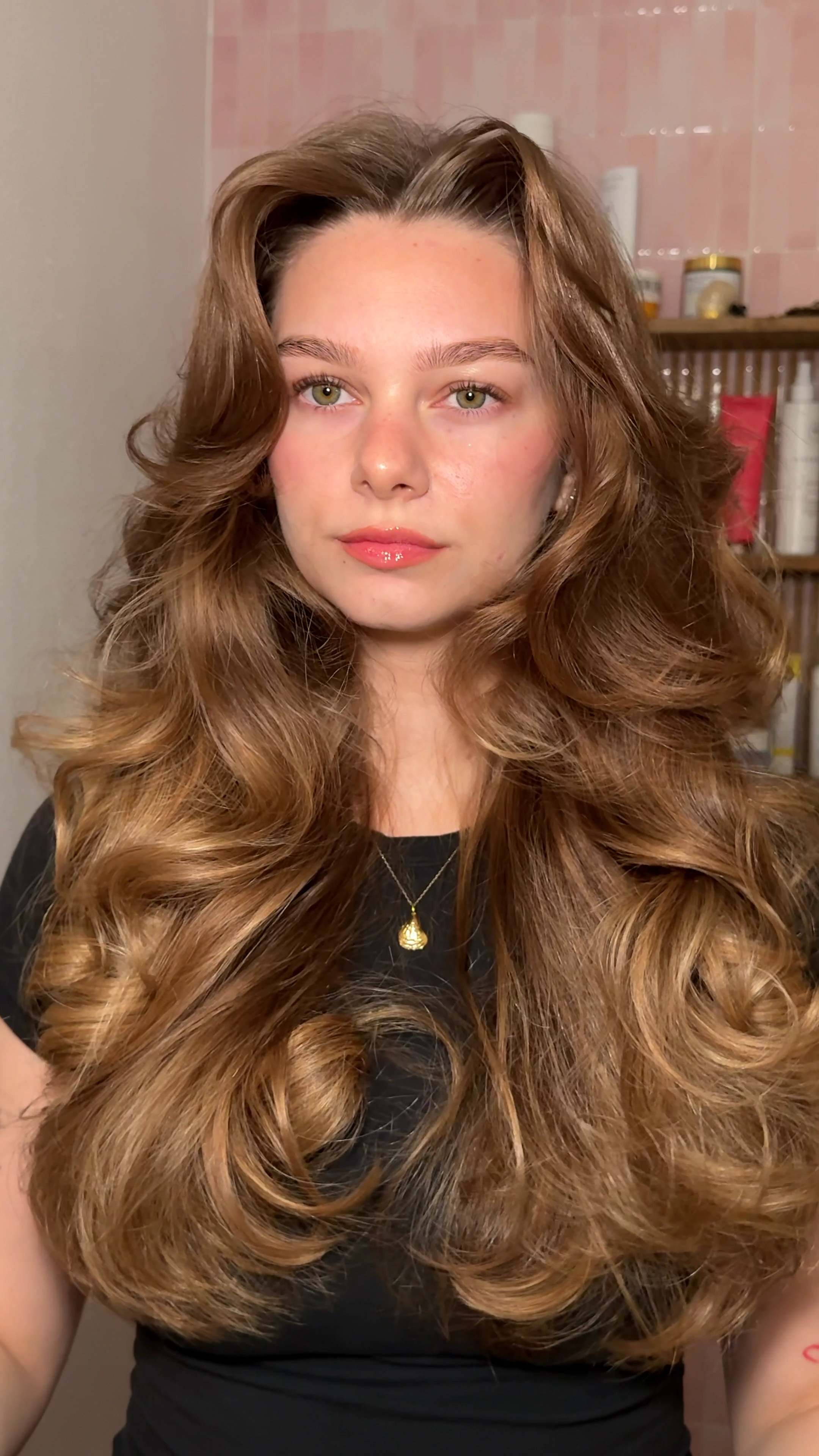 overnight blowout🫶🏻