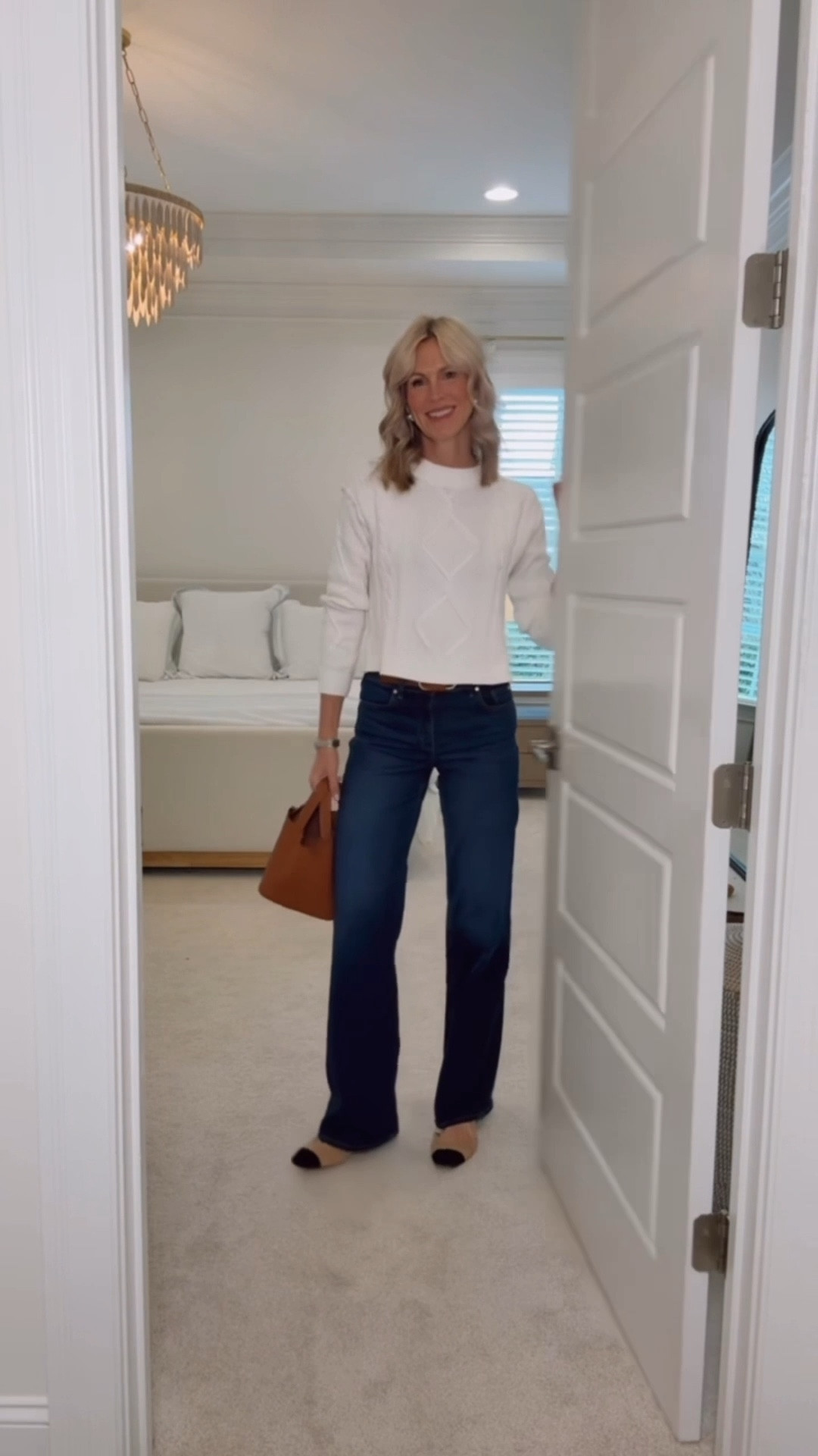  A cozy white sweater + denim is my winter uniform 🤍 Quince basics are so good because they’re simple but still feel elevated. Perfect for everyday, errands, coffee runs, all of it. @onequince #quincepartner

#LTKmomlife #LTKootd #LTKSeasonal