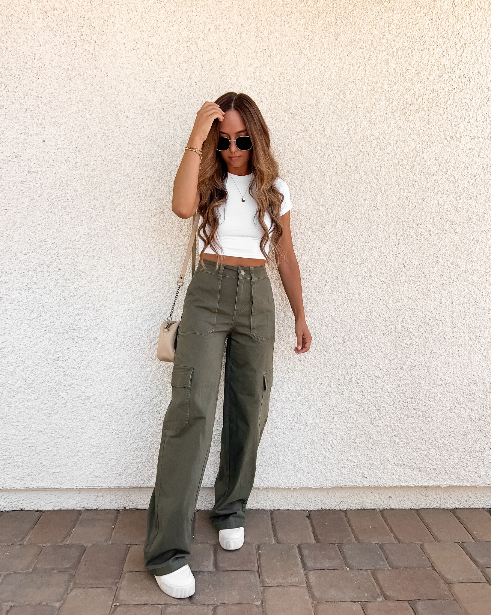 Casual cargo pants outfit — perfect for transitioning into fall! Linked this outfit + more cargo pants I’m loving!

// fall fashion, fall outfit, fall outfits, fall trends, cargo pants, utility pants, casual outfit, casual fall outfit, fall transition outfit, fall transitional outfit, travel outfit, neutral outfit, neutral fashion, neutral style, Target, Lulus, Abercrombie, Quay (9.17)

#liketkit #LTKSeasonal #LTKU #LTKshoecrush #LTKitbag #LTKstyletip #LTKfindsunder50 #LTKfindsunder100 #LTKtravel #LTKsalealert