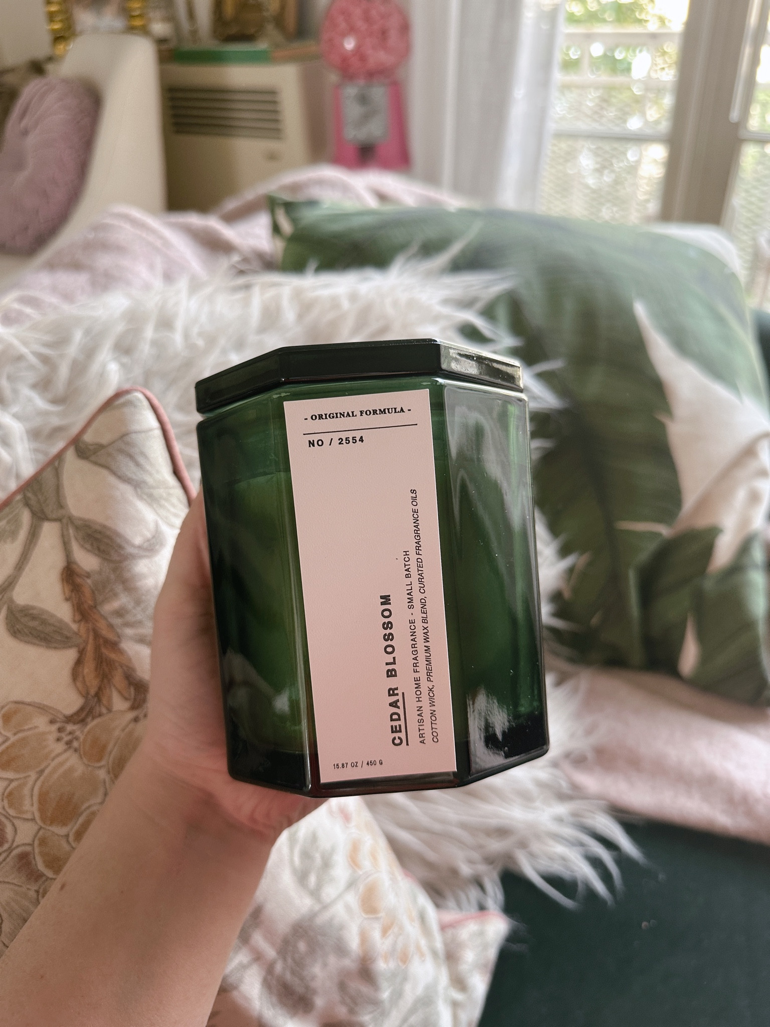 Marshall’s EAST WEST 16oz Cedar Blossom Hex Jar Candle, green home accents, budget friendly, affordable, gift ideas, for the living room, apartment decor 

#LTKhome #LTKfindsunder50 #LTKfindsunder100