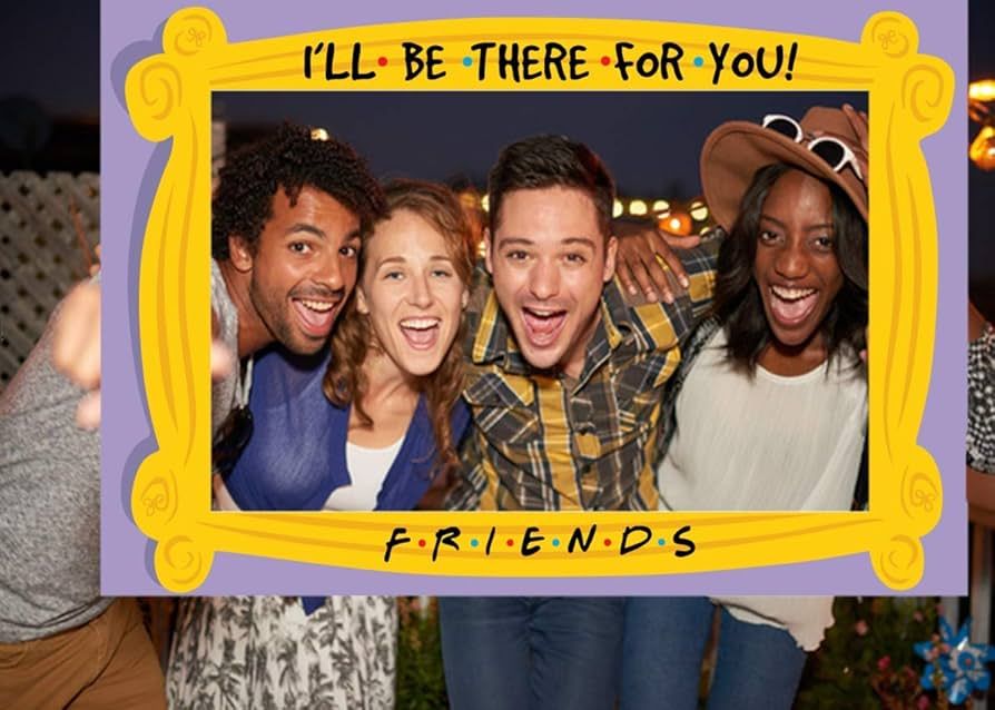 Friends Birthday Party Decorations-Friends Themed Photo Booth Props for Friends tv Show Party Dec... | Amazon (US)