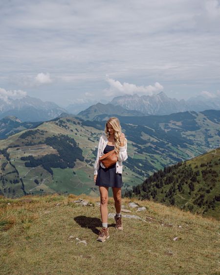 Hiking outfit—traveler dress, slouchy sweater, Danner boots, belt bag

Classy hiking outfit, elevated hiking outfit, hiking style, summer, alps, Europe hiking, mountain outfits, national park outfit, Abercrombie, traveler dress, Danner boots, fits hiking socks, active dress

#LTKActive #LTKtravel #LTKfindsunder100