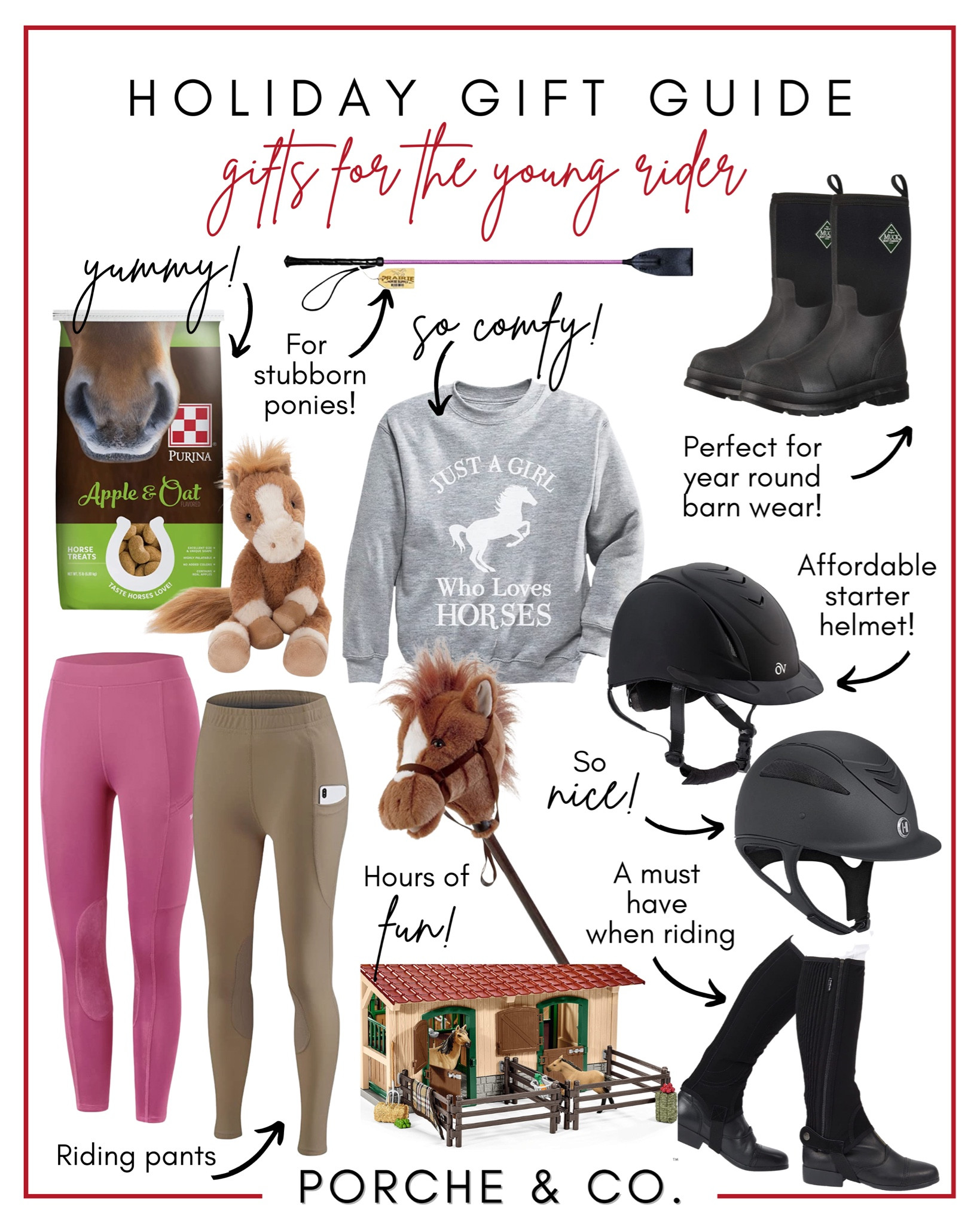 Gift Guide for the young horse rider in your life who loves horses 🐴 #equestrian #horse #horses #giftguide #barn

#LTKHoliday #LTKSeasonal #LTKkids