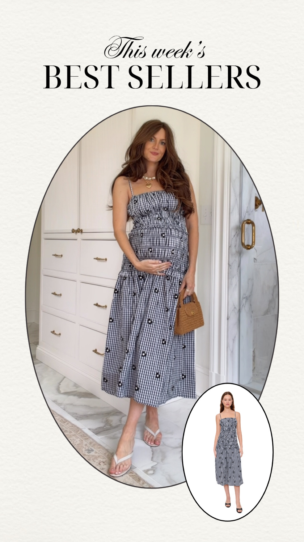 This gingham dress was a weekly best seller! It’s not maternity!! 

#LTKBump #LTKmomlife #LTKootd