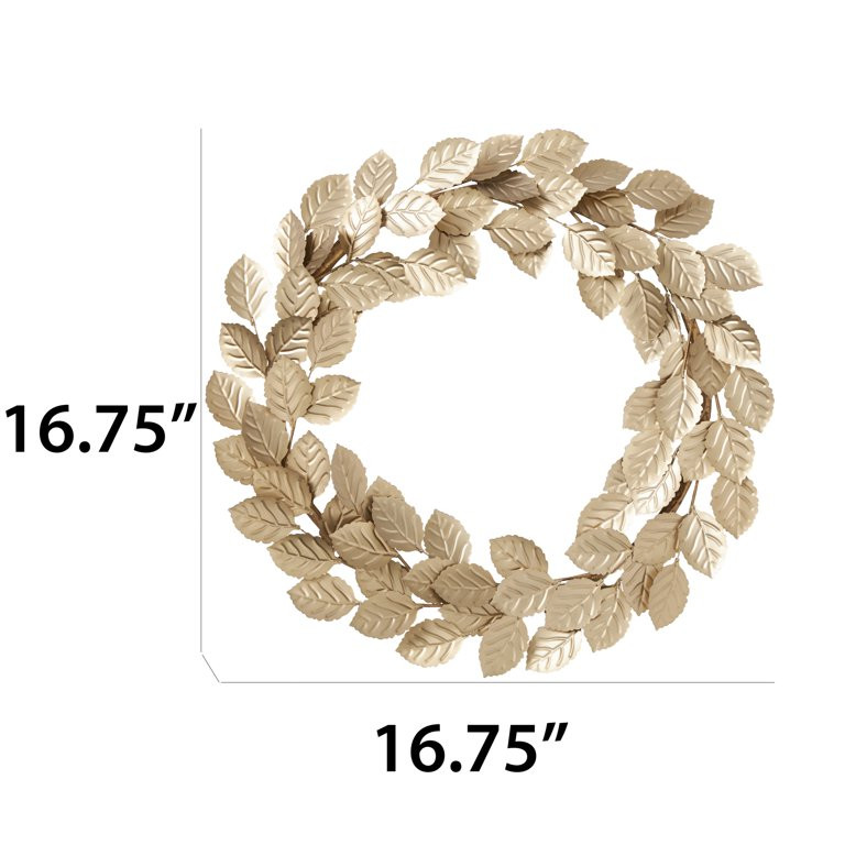 My Texas House Gold Leaf Wreath, 18“ | Walmart (US)