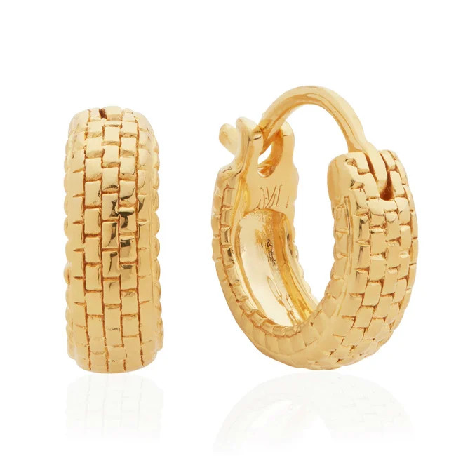 Doina Huggie Earrings | Monica Vinader (Global)