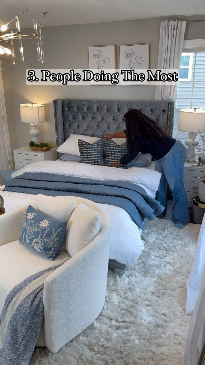 Are you normal, boujee or doing the most? 🤣 sharing some bedroom furniture and decor from my guest room to you 🫶🏾

#LTKSaleAlert #LTKHome