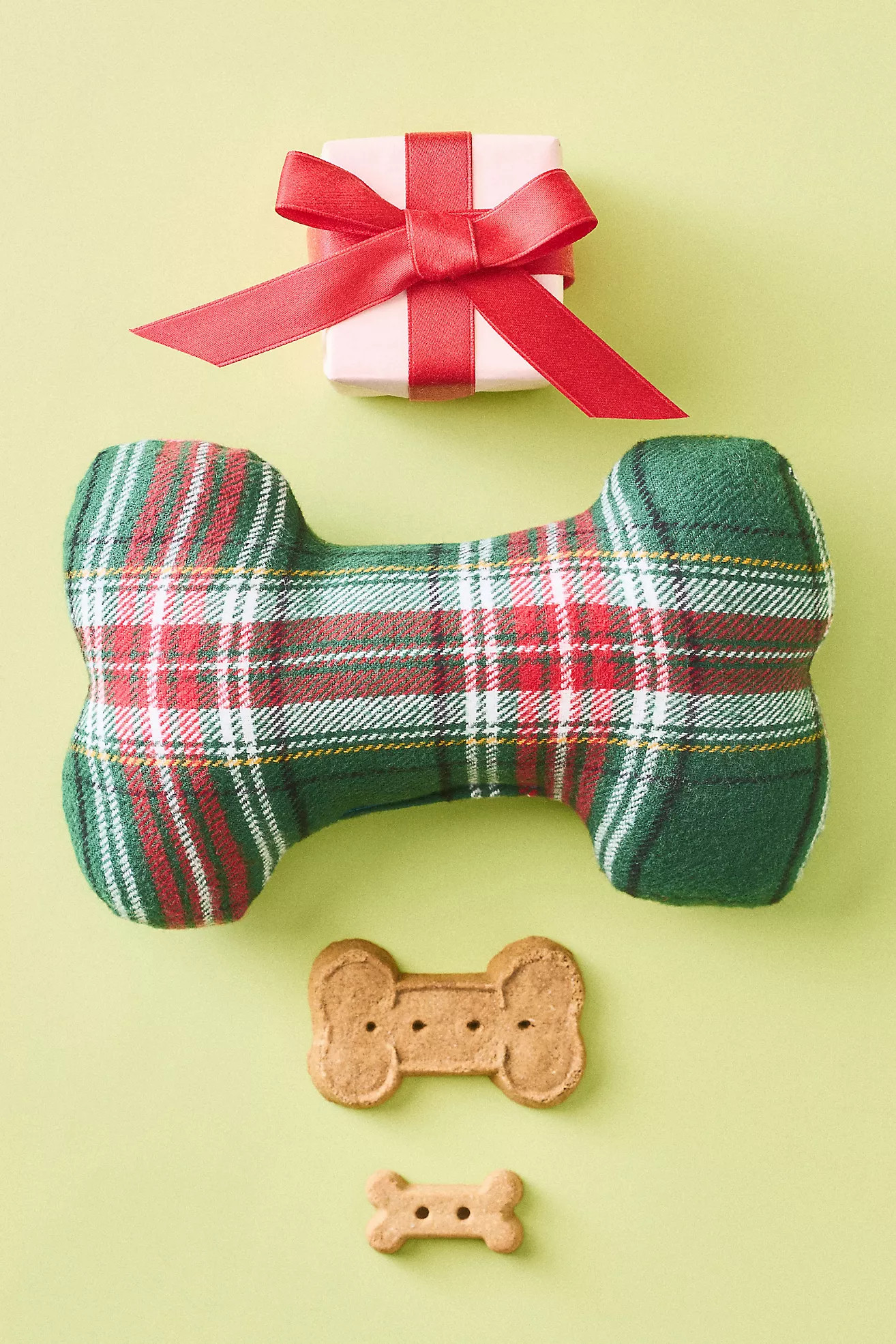 The Foggy Dog Plush Bone Dog Toy | Anthropologie (US)