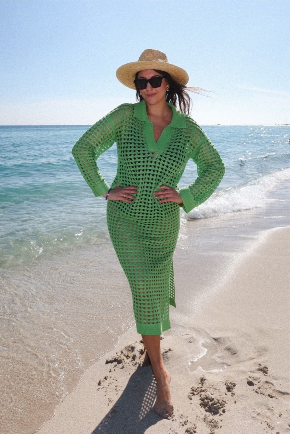 the statement beach coverup of summer 💚

green crochet coverup, beach vacation outfit, resort wear style, swim coverup dress, tropical vacation fashion, european beach style, chic poolside outfit, summer travel style

#LTKSwim #LTKMidsize #LTKTravel
