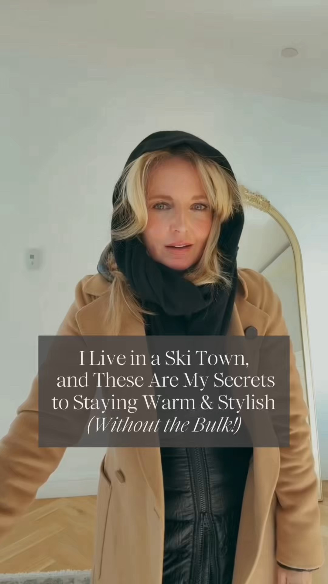 Living in Telluride, Colorado at 9,000 feet, I know cold. Winter starts here in November and ends in May. (7 months!) We’ve even had snow storms in June. I also grew up in what my husband dubbed, “The North Pole,” aka Watertown, New York. So when I say I know how to survive winter in style… I mean it. 

These are three of my TOP winter hacks to stay cozy without sacrificing style. 

~Erin xo 

#LTKSeasonal #LTKdayinmylife #LTKOver40