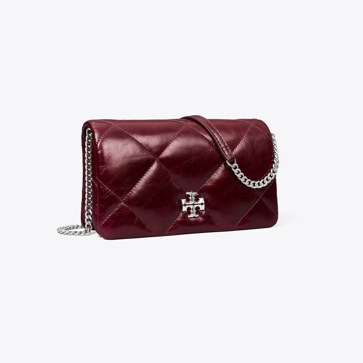 Kira Diamond Quilt Distressed Crossbody: Women's Designer Mini Bags | Tory Burch | Tory Burch (US)