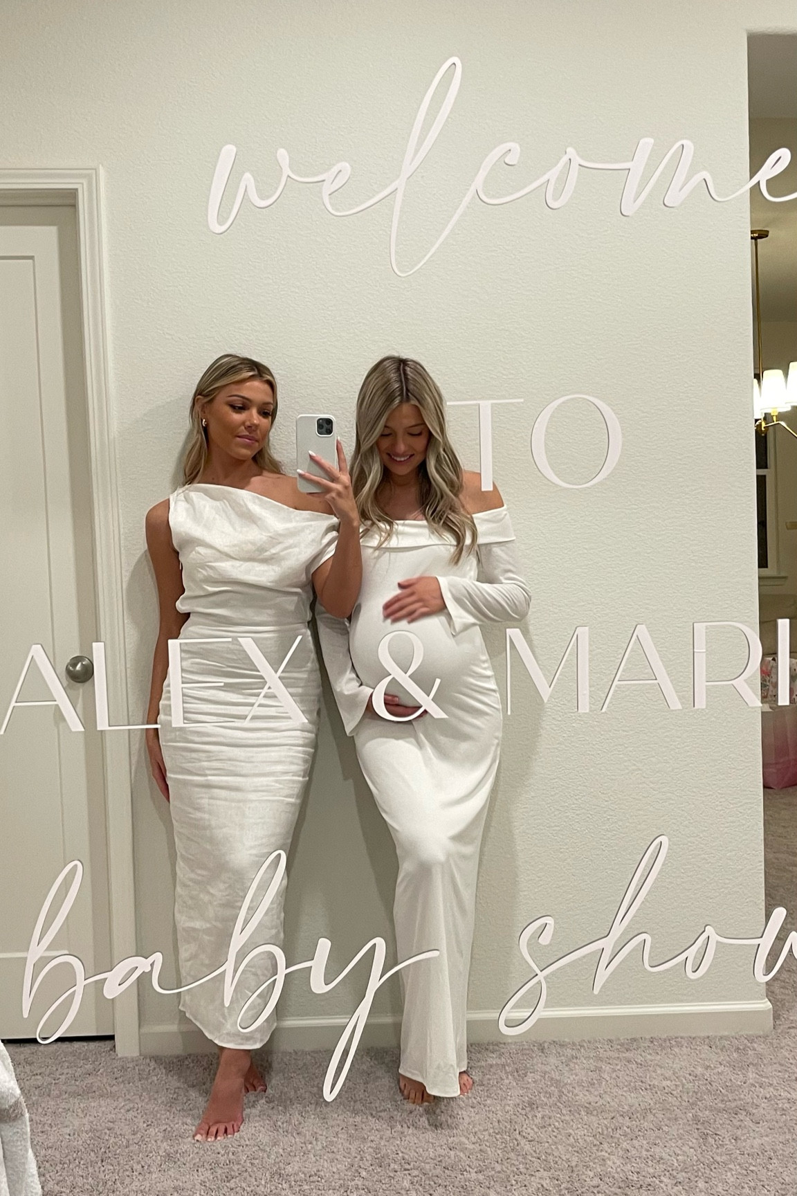 Baby shower dress🦢

#LTKbump #LTKsalealert #LTKunder100