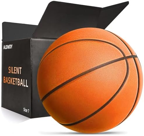 Silent Basketball Size 7 (29.5") – Grooved Airless Indoor Basketball for Quiet Dribbling and In... | Amazon (US)