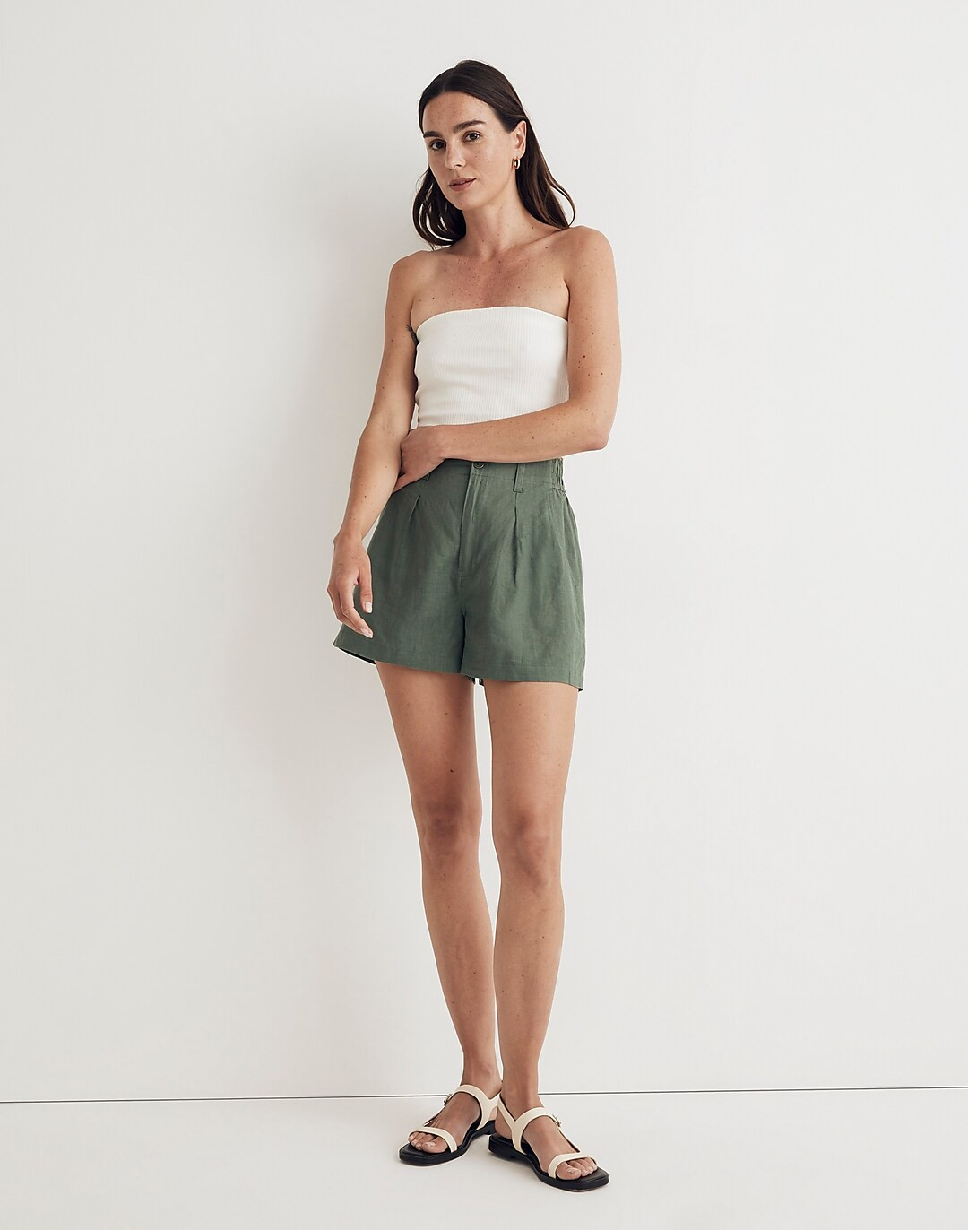 The Neale Short in 100% Linen | Madewell
