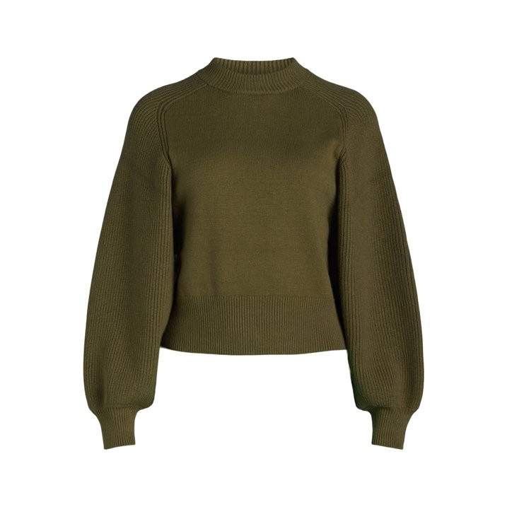 Scoop Women's Saddle Shoulder Sweater, Midweight, Sizes XS-XXL - Walmart.com | Walmart (US)