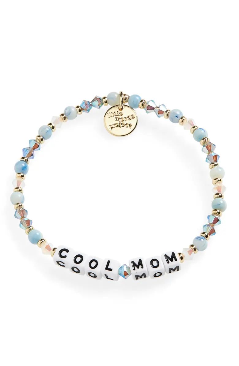 Cool Mom Beaded Stretch Bracelet | Nordstrom