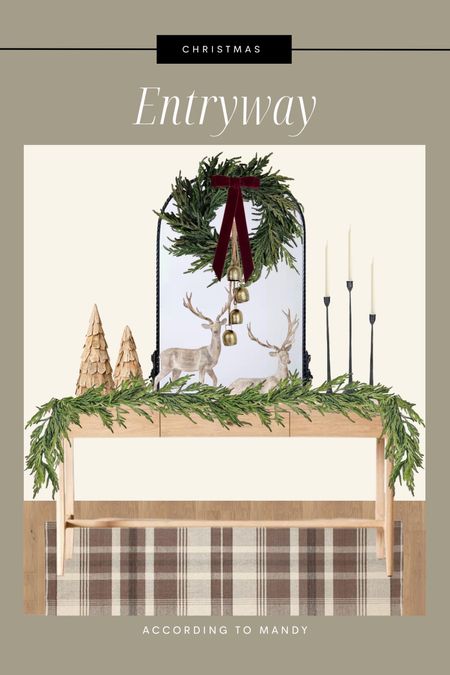 Christmas Entry Way Mood Board

Home decor, inspo, holidays, seasonal, console table, rug, wreath, garland, reindeer, candle holders, ribbon, mirror

#LTKhome #LTKSeasonal #LTKHoliday