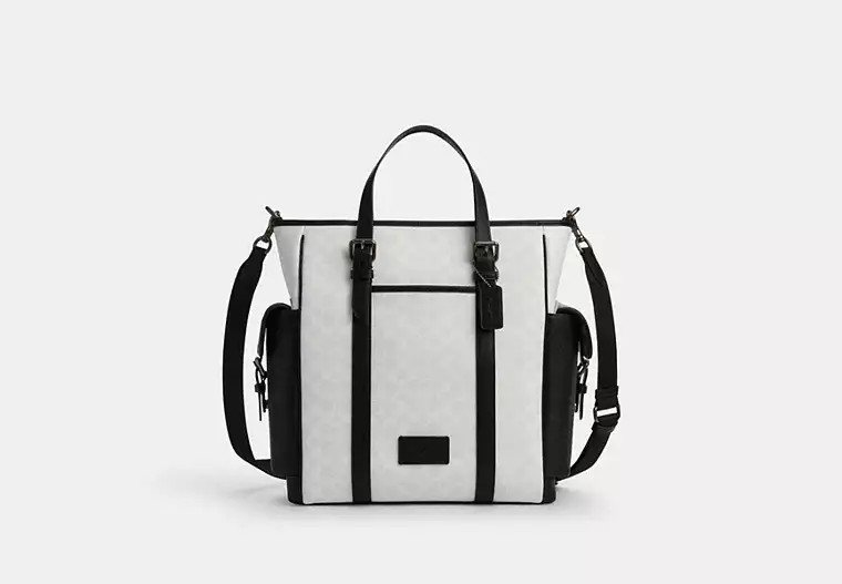 Sprint Tote Bag In Colorblock Signature Canvas | Coach Outlet US