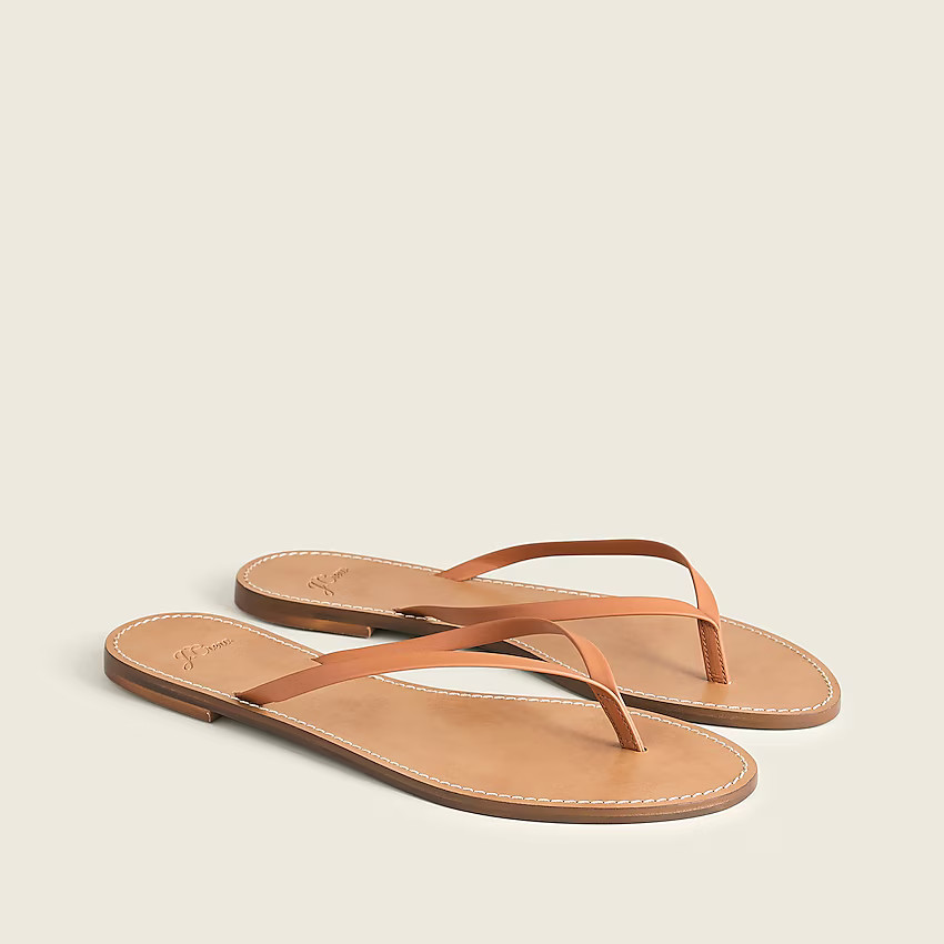 Capri sandals in leather | J. Crew US