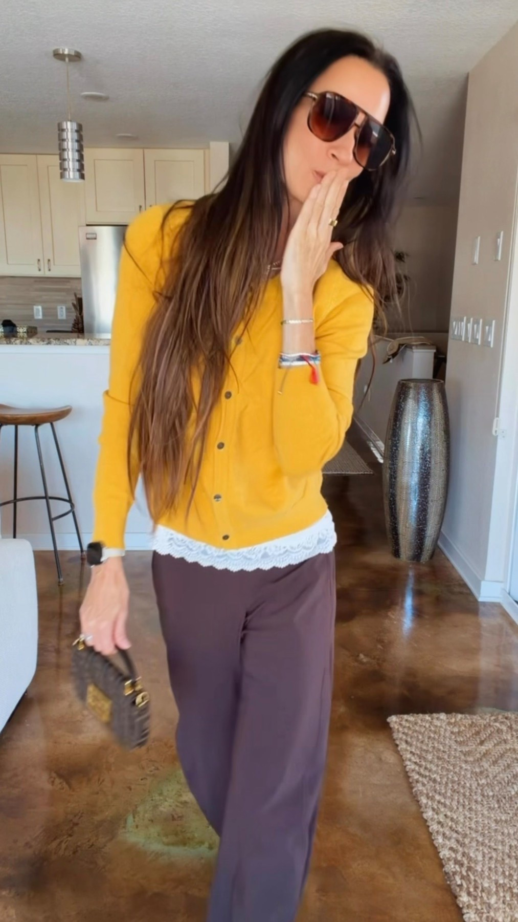 GRWM but make it effortless chic 💁🏽‍♀️✨

Starting with the softest lace cami (because details matter)…
Adding a pop of sunshine ☀️
And finishing with these flowy pants that feel like I’m wearing nothing (the BEST kind of outfit)

Comfort ✔️
Chic ✔️
Throw-on-and-go but still turning heads ✔️

This is your sign you don’t have to choose between comfy and cute… you can absolutely have both.



#NicoleColeeStyle #EffortlessChic #EverydayStyle #LTKStyle #Over40Style





#LTKgrwm #LTKdayinmylife #LTKootd