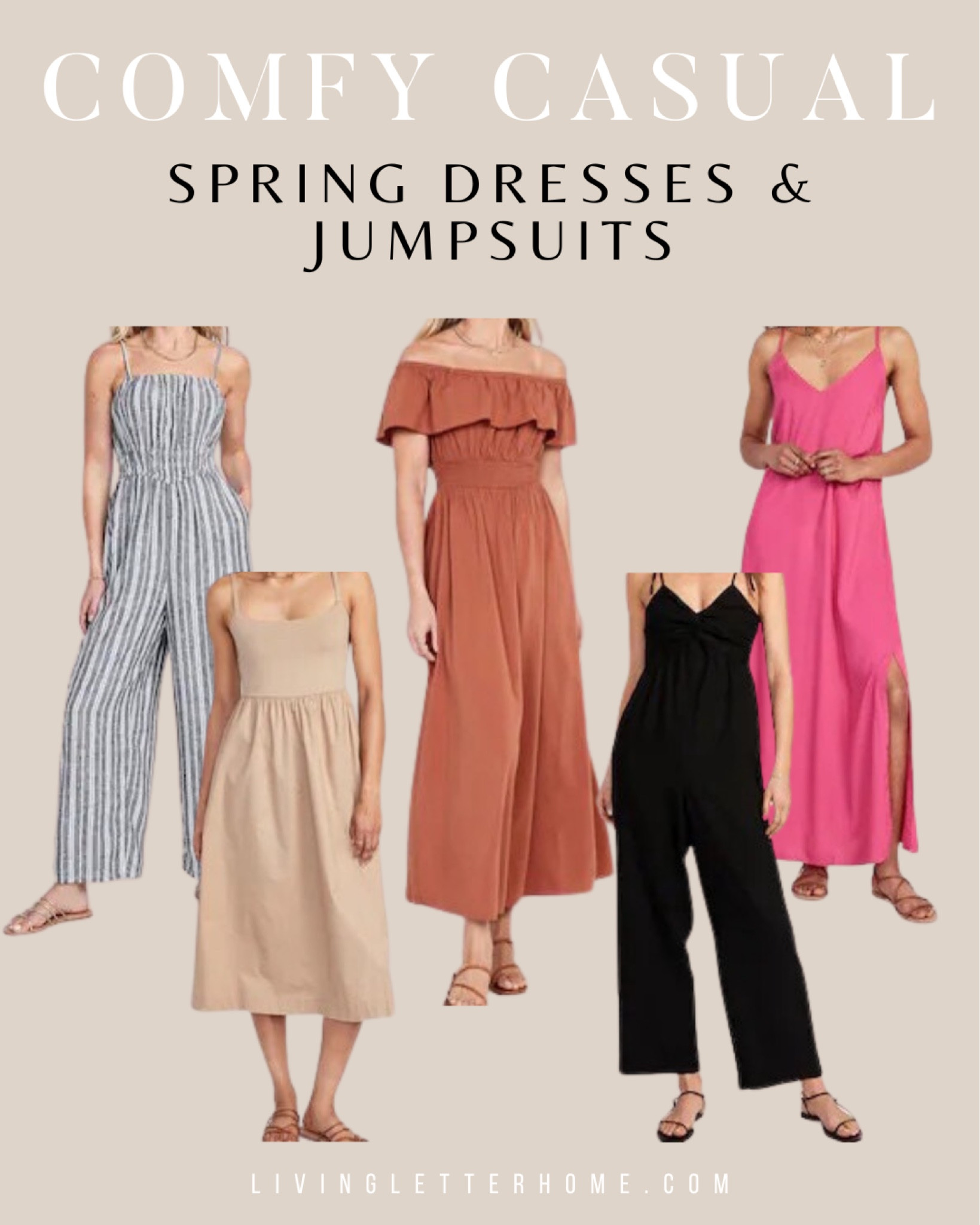 Comfy casual spring dresses and jumpsuits from old navy! I love how affordable these pieces are. 

Old navy fashion finds, spring outfit ideas, dresses for spring 

#LTKSeasonal #LTKstyletip #LTKFind